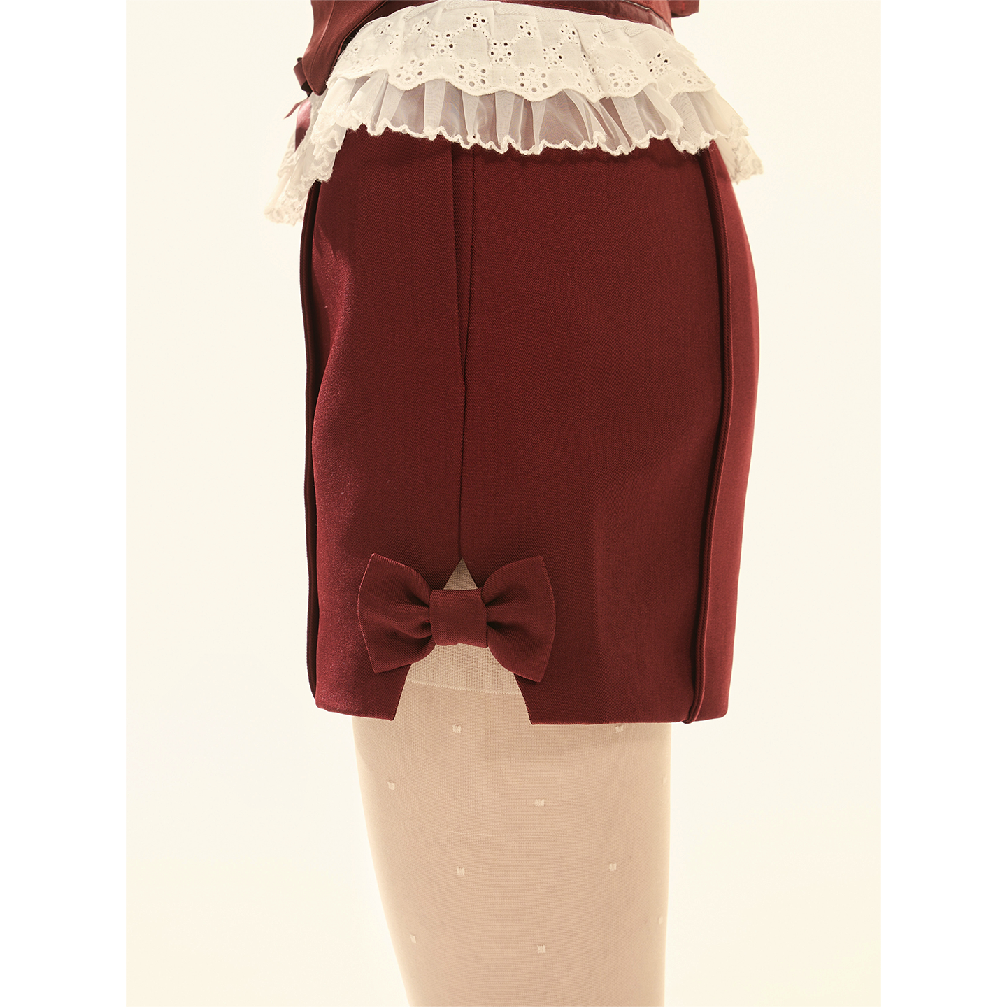 Lace Tube Top & Shorts